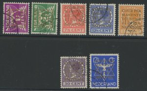 Netherlands #O9-O15  Single (Complete Set)