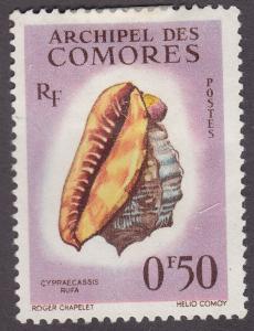 Comoro Islands 48 SeaShells 1962