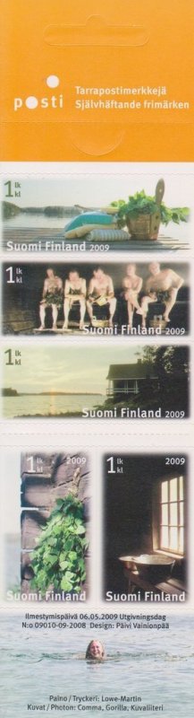 Finland 2009 #1337 MNH. Sauna, booklet