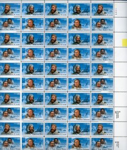 UNITED STATES SCOTT #2220/23 EXPLORERS COMPLETE SHEET MINT NH