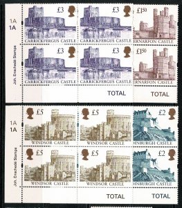 QEII 1997 High Value Set Mint (MH) S.G. 1993-1996 Pl A1