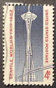 US # 1196 Used F/VF 4c Seattle World's Fair 1962 [B46.9.1]