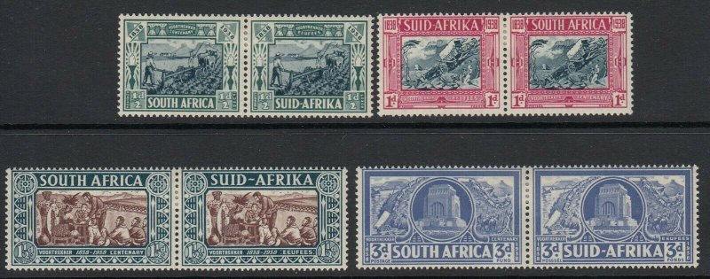 South Africa, Sc B5-B8 (SG 76-79), MHR