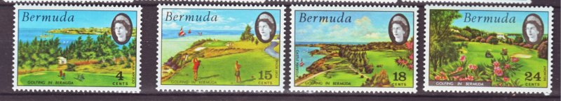 J22192 Jlstamps 1971 bermuda set mh #284-7 views