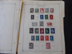 Netherlands 1872-1965 Stamp Collection on Scott International Pages