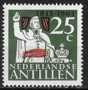 Netherlands Antilles # 284  Anniversary of Kingdom  (1)  Mint NH