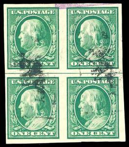 U.S. WASH-FRANK. ISSUES 383  Used (ID # 84292)