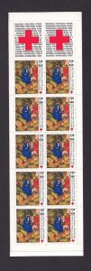 France   #B592a   MNH   booklet 1987  Red Cross