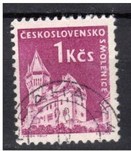 Czechoslovakia 1960  Scott 976 CTO - 1k, Smolenice Castle