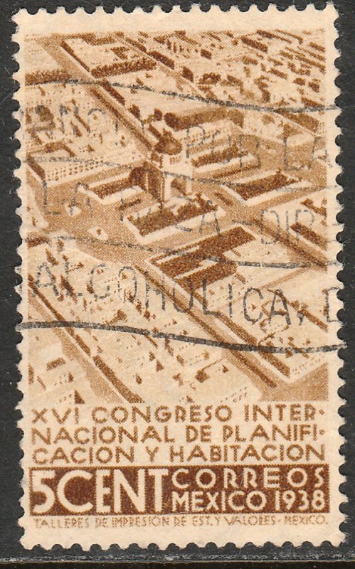 MEXICO 740, 5c Planification Congress, Used. F-VF.  (272)