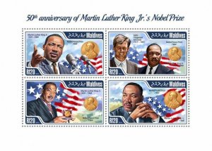 Maldives 2014 MNH-MARTIN LUTHER KING |  Scott Code: 3222