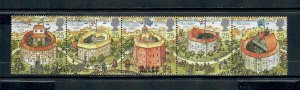 G.B 1995 COMMEMORATIVES  SET GLOBE THEATRE  USED h 240621