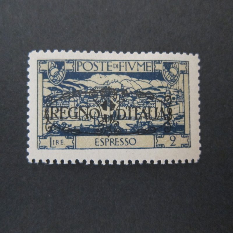 Italy Fiume 1924 Sc E15 MH