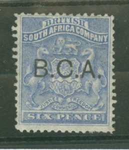 British Central Africa #4 Unused Single