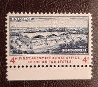 US Scott # 1164; 4c 1st Automated Post Office, 1960; MNH, og; VF centering