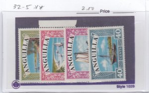 Anguilla 32-5 Boats mnh