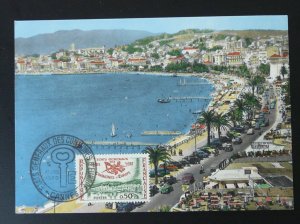 city of Cannes maximum card France 1960 (50% discount possible)