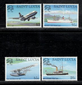 ST. LUCIA SC# 1106-9 FVF/MNH