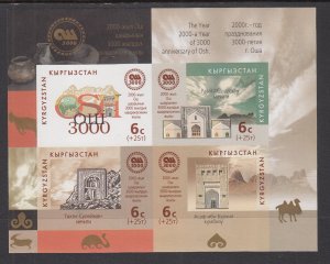 Kyrgyzstan B15 Souvenir Sheet MNH VF