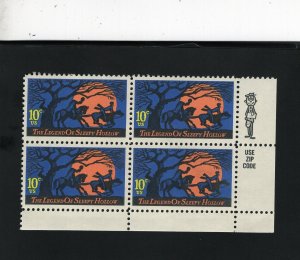 1548 Sleepy Hollow, MNH LR-ZIP blk/4