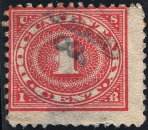 R228 1¢ Documentary Stamp (1917) Used