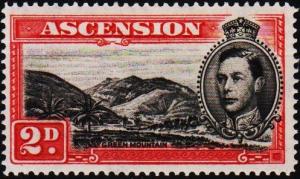 Ascension. 1938 2d S.G.41c Mounted Mint