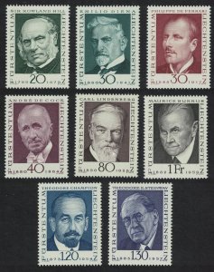 Liechtenstein Pioneers of Philately COLLECTION 1968 MNH SG#495-497