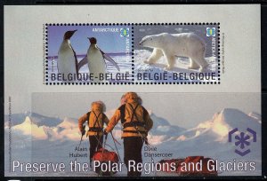 Belgium 2009  - Polar Region   - MNH  sheet  # 2355