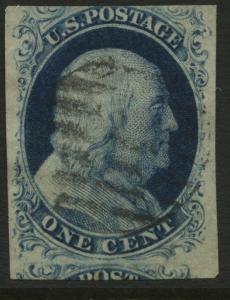 #7 VF GEM SHOWING PART OF BOTTOM STAMP CV$160 BL2864