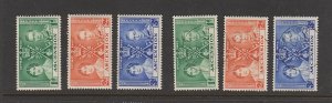 ASCENSION 37-39 1937 Coronation mint & used