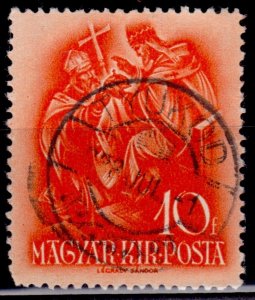 Hungary, 1938, Pope Sylvester II, 10f, sc#516, used