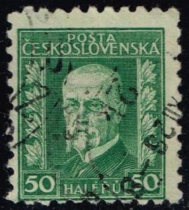 Czechoslovakia #116 Pres. Masaryk; Used (0.25)