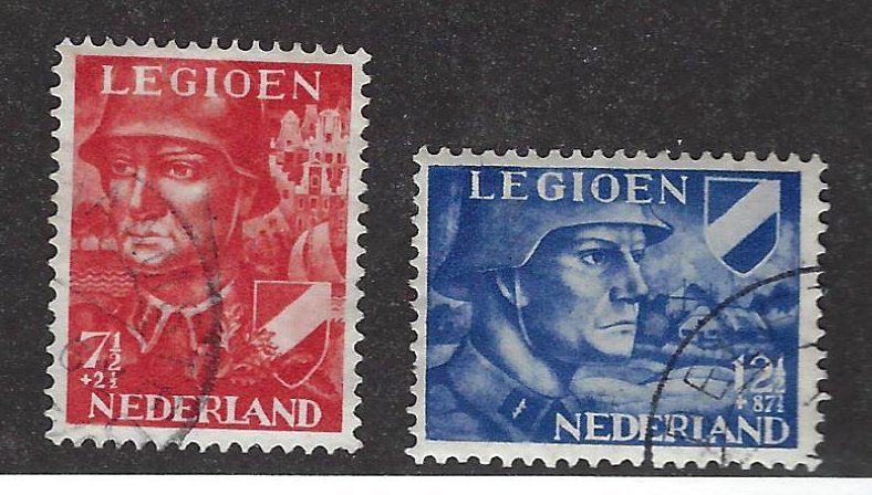 Netherlands SC B144-145 Used F-VF.....Enjoy!