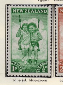 New Zealand 1942 Early Issue Fine Mint Hinged 1d. NW-156914