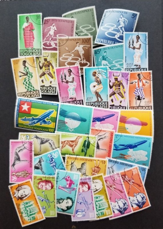 TOGO Used CTO Stamp Lot Collection T5217