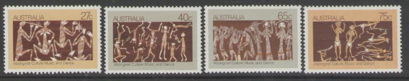 AUSTRALIA SG866/9 1982 ABORIGINAL CULTURE MNH