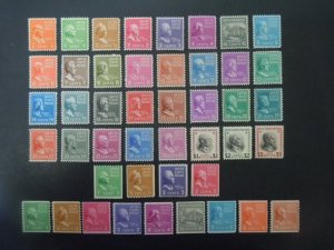 #803-834 839-847 848-851 Complete Presidential Issue Set MNH OG VF #3H CV $165