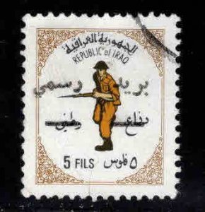 IRAQ Scott RA22 Used Postal Tax stamp 1974 Soldier issue