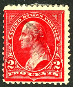 U.S. #220 USED CREASES 
