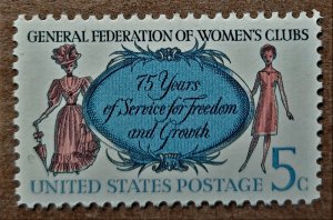 United States #1316 5c General Federation of Women's Clubs MNH (1966)