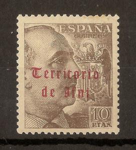 Ifni 1949 10ptas Franco SG59 Mint Cat£37