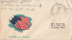 United States A.P.O.'s Soldier's Free Mail 1945 U.S. Army Postal Service, A.P...