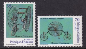 Andorra Spanish 254-255 MNH VF