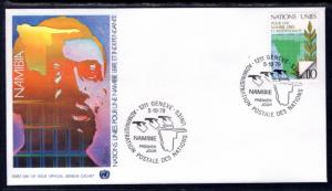 UN Geneva 86 Namibia Geneva U/A FDC