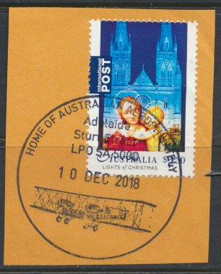Australia Christmas 2017 - Light of Christmas International mail £2.30 value...