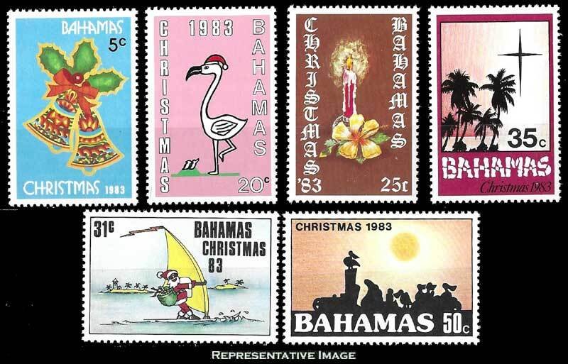 Bahamas Scott 547-552 Mint never hinged.