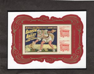 4905c Circus Poster, MNH w/3 stamps