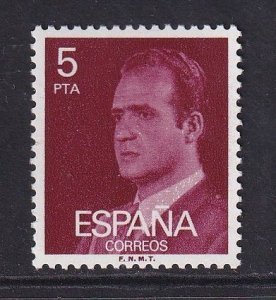 Spain   #1978  MNH  1976  King Juan Carlos I   5p