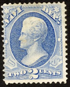 US O36 MH 1873 2c Official-Navy