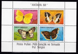 Turkey, Fauna, Butterflies MNH / 1988